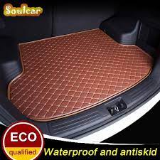 Car Cover Turnk Floor Carpet Mats Custom Fit For Audi A8 A8l S8 D2 D3 D4 2005 2017 Boot Liners Trunk Cargo Tray Car Interior Accessories Car Covers Boot Liners