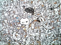 Kumpulan gambar doodle art nama, doodle name, doodle hewan, doodle bunga, dan berbagai macam jenis lainnya. Wallpaper Doodle Art Berwarna Awesome Doodle Wallpaper Hd 1024x768 Wallpaper Teahub Io