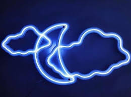 Blue Aesthetic Et Clouds Image Sur We Heart It Light Blue Aesthetic Blue Aesthetic Dark Blue Aesthetic Glowing neon christmas tree background 1. blue aesthetic dark