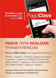 Banco De Venezuela Lanza Pagoclave Su Sistema De Pago Por Celular Banca Y Negocios Venezuela Bancos Mensajes