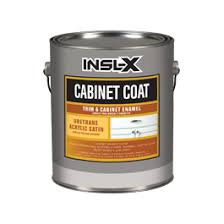Cabinet coat is the ultimate finish for refurbishing dingy kitchen and bathroom cabinets, shelving, furniture, trim & crown molding and other interior applications that require an ultra smooth. Insl X Cabinet Coat Trim Cabinet Enamel Semi Gloss 1qt