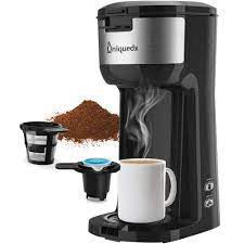 Top picks related reviews newsletter. Single Serve Coffee Maker Dual For Kcup Pod Ground Coffee Brewer Instant Coffee Machine With Brew Strenght Control And Self Cleaning Function Compact Style Thermal Drip Coffee Maker By Uniquedx Buy