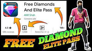 Get free diamond and elite pass for free fire. Free Diamond And Elite Pass App Free Elitepass And Diamond Elitepass And Diamond Krishnagamer Youtube