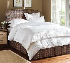 Seagrass Bed Amp Headboard Potterybarn Master Headboards For Beds Seagrass Headboard Headboard