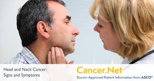 Swelling in one or more lymph nodes in the neck is a common symptom of throat cancer. Head And Neck Cancer Symptoms And Signs Cancer Net