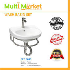 Berdasarkan tempat dan fungsinya, wastafel sendiri dibagi menjadi dua, yakni wastafel kamar mandi dan wastafel dapur. Jual Wastafel Cuci Tangan Set Ukuran Kecil Berkualitas Lengkap Dapt Keran Kab Tangerang Multi Market Mm Tokopedia