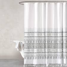 The boho bouquet single shower curtain features digitally printed, original artwork of hand painted, detailed flowers. 20 Stylish Bohemian Shower Curtain Ideas You Will Love Home Design Lover