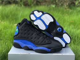 Nike Air Jordan 1 Mid Black Hyper Royal White 2020 Air Jordan 13 Retro Hyper Royal Black White Men S Basketball Shoes In 2020 Air Jordans Jordan 13 Black Jordan 13