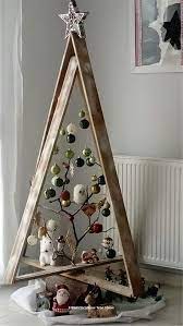 Xeiropoihto 3ylino Xristoygenniatiko Dentro Modern Christmas Tree Diy Christmas Tree Modern Christmas