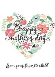 Love and hugs on mother's day! 15 Printable Mother S Day Cards The Yellow Birdhouse