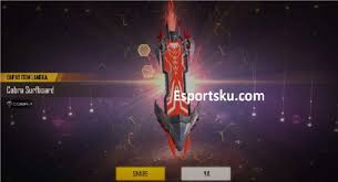 Free fire players can check garena free fire redeem codes here to redeem free items and rewards. How To Obtain Cobra Surfboard Free Fire Ff Skin Game News