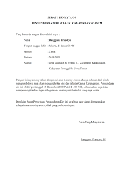 Contoh Surat Pengunduran Diri Ketua Rt Kumpulan Surat Penting
