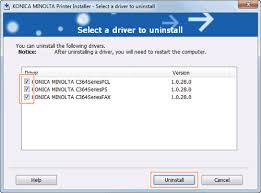 Windows 7, windows 7 64 bit, windows 7 32 bit, windows 10, windows bizhub c360 driver installation manager was reported as very satisfying by a large percentage of our reporters, so it is recommended to download and install. Deleting The Printer Driver