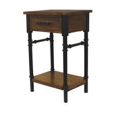 Walnut Wood End Table Lowes Com End Tables Wood Furniture Living Room Wood End Tables