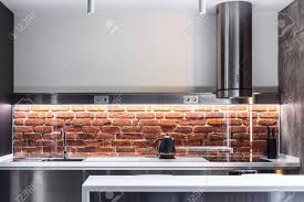An ebook with 100+ images of some of the best work we have ever featured. Elegance Interior Concept Photo Of Modern Kitchen With Red Brick Stock Photo Picture And Royalty Free Image Image 114928838
