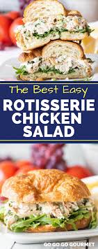 This Is The Best Easy Rotisserie Chicken Salad Recipe Out There Made Creamy W Rotisserie Chicken Salad Best Chicken Salad Recipe Chicken Salad Sandwich Recipe