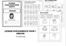 Salah satu mimpi ngeri anak kecil hari ini adalah seawal hari pertama pendaftaran di sekolah rendah, mereka akan disambut dengan kertas soalan ujian diagnostik. Set Latihan Diagnostik Tahun 1 Anisbookstoreonline Facebook