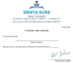24 Professional Doctors Note For Work Demplates Doctors Note Doctors Note Template Dentist Doctor