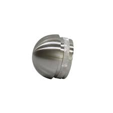 Choice of angle, adjustable, socket, square, cut & cubicle mounting for special railing projects. Stainless Steel Handrail Railing End Cap Half Ball Design 4 07