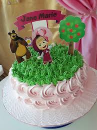 Bizcocho De Mickey Mouse En Suspiro Masha Y Oso Cake In 2020 Cake Birthday Cake Desserts