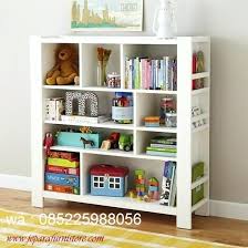 Rak Buku Anak Minimalis Zig Zag Lemari Buku Rak Buku Rak