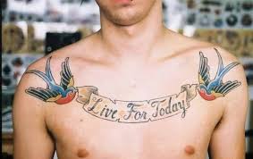 Bird Tattoos For Guys On Chest Chest Banner Tattoo Art And Ideas Tattoos Hunter Page 7 Swallow Tattoo Tattoos For Guys Chest Piece Tattoos