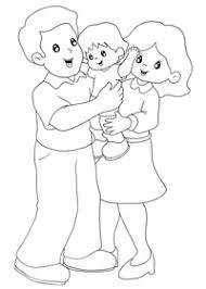 Si le gustan estos dibujos, pueden descargarlos gratuitamente en la compu, imprimirlos y. Dibujos De La Familia Para Colorear