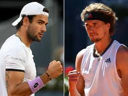 Matteo berrettini rolled his eyes and shook his head as he recalled a humbling moment in his i was the tallest. santopadre convinced berrettini that in the years to come he would mature in mind and. Madrid Open Title To Be Decided In Zverev Vs Berrettini Final Tennis News Times Of India