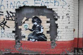 3000 x 1696 jpeg 476 кб. Street Artist Banksy Tags Detroit Detroit Moxie Street Artists Urban Art Graffiti Street Art Banksy