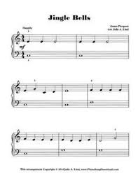 Jingle Bells Easy Piano Sheet Music Free Printable Christmas Piano Sheet Music Piano Sheet Music Free Easy Piano Sheet Music