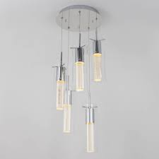 If you favor a contemporary style, this light adds the magic touch you're looking for. Artika Essence 5 Light Integrated Led Pendant