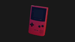 Artstation Gameboy Color Rose Red Abdelrahman Ahmed