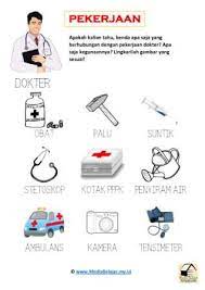 Memang untuk membentuk karakter anak dari sesuai dini ini bisa dilakukan. Tema Pekerjaan Peralatan Yang Digunakan Oleh Dokter