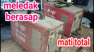 Tersedia hingga 500 ampere, plasma cutting, tig welding, mig welding, submerged. Cara Memperbaiki Mesin Las Mati Total Nlg Daiden Mma 160 Youtube