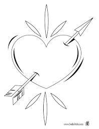 Coloring Pages Heart With Arrow Coloring Page Heart Coloring Pages Heart Coloring Pages Coloring Pages Coloring Pages For Kids