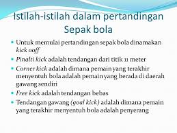 Tanda bahwa seorang pemain dikeluarkan dari pertandingan sepakbola adalah apabila seorang pemain agar permainan sepak bola berjalan dengan baik dan fair play permainan sepak bola dipimpin oleh. Sepak Bola Ppt Download