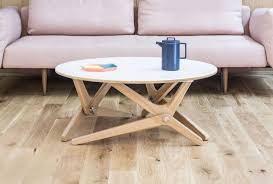 Design Boulon Blanc Annee 2018 Pays D Origine France Specificite Plateaux En Multiplis Ultra Leger Table Basse Relevable Table Basse Table Basse Haute