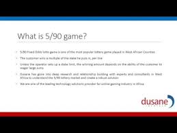 5 90 Lottery Game Youtube