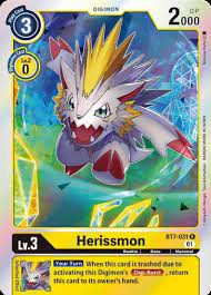 Herissmon (BT7-031) - Digimon Card Database