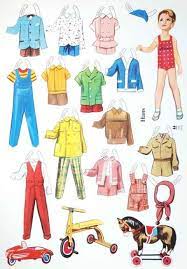 So bestanden die alltagskleider im hochmittelalter aus einer cotte. Anziehpuppen 50er Papierpuppen Puppen Anziehen
