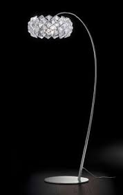 Floor Standing Lamp Original Design Crystal Arched Prisma 821 Lt By Arianna Teardo Lamp Floor Standing Lamps Lamp Standing Lamp
