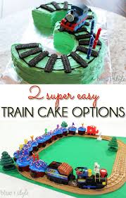 Check spelling or type a new query. Two Super Easy Train Cake Options Blue I Style