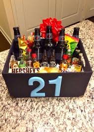 Birthday Gift Baskets Ideas For Him Men Gift Basket Ideas Birthdays Men Gift Basket In 2020 21st Birthday Presents 21st Birthday Basket Mens Birthday Gifts