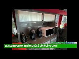Lig ekiplerinden samsunspor'un yeni otobüsü i̇stanbul'dan samsun'a getirildi. Samsunspor Un Yeni Otobusu Gorucuye Cikti Youtube
