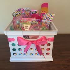 Birthday Gift Baskets For Kids Shopkins Gift Basket Girl Gift Baskets Shopkins Gifts Diy Gift Baskets