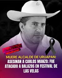 Carlos Manzo el mejor luchador social de los tiempos modernos.