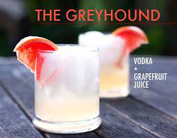 2 oz citron vodka, 3/4 triple sec, lemon juice, simple syrup. 16 Two Ingredient Cocktails Anyone Can Make Grapefruit Juice And Vodka Greyhound Cocktail Drinks