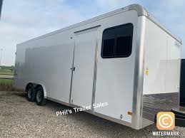 Nationwide rents quality pj trailers including 40 ft. 2021 Haulmark 24 Haul Mark Jobsite Office Enclosed Trailer Enclosed Cargo Trailer Enclosed Trailers Cargo Trailers Concession Trailer Race Trailers Waco Dallas And Austin Texas