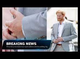 Prince Harry Breaks Protocol With His Wedding Ring On Acro Schools Prince Harry Breaks Protocol As The Duke Of Sussex Has Prince Harry Prince Prince William