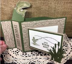 Measurements Instructions And Video With Assembly Tips Visit Www Createwithterrigaines Com Fancy Fold Cards Fishing Cards Handmade Cards Stampin Up